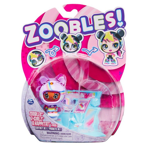 Продукт ZOOBLES - Трасформиращо се топче Z-Girlz с къща  - 0 - BG Hlapeta
